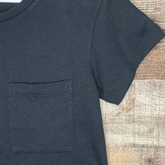 UGG Maree T-Shirt Dress Short Sleeve Solid Black Size Medium - Picture 3 of 8